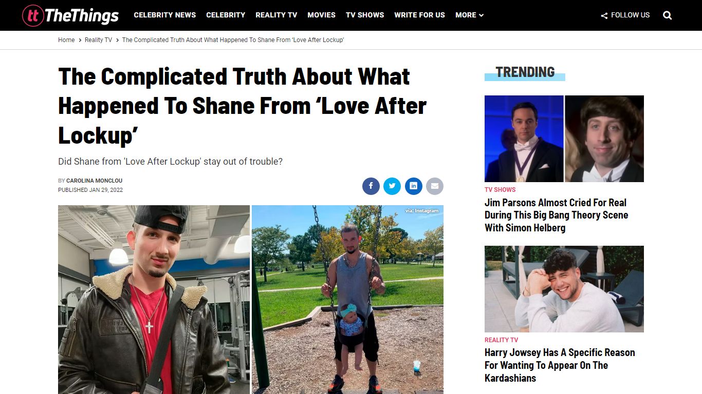 The Complicated Truth About What Happened To Shane From ... - TheThings
